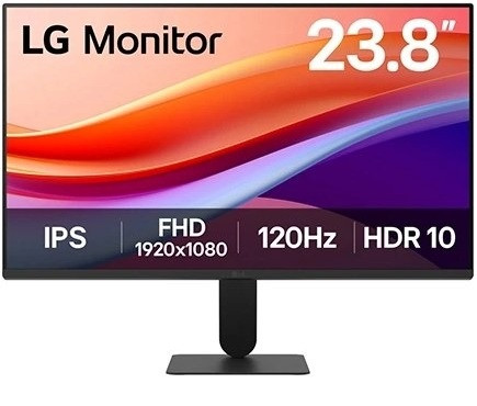 مانیتور ال جی مدل U411 سایز ۲۴ اینچ Full HD IPS 120Hz