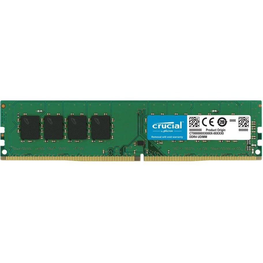رم کامپیوتر کروشیال 3200 مگاهرتز DDR4 تایمینگ CL22 حافظه 8 گیگابایت