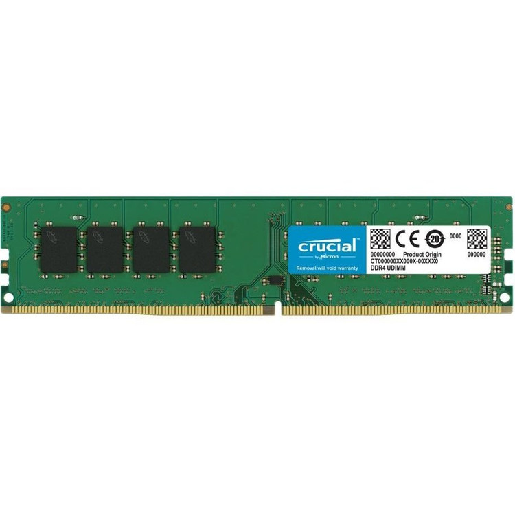 رم کامپیوتر کروشیال 3200 مگاهرتز DDR4 تایمینگ CL22 حافظه 8 گیگابایت