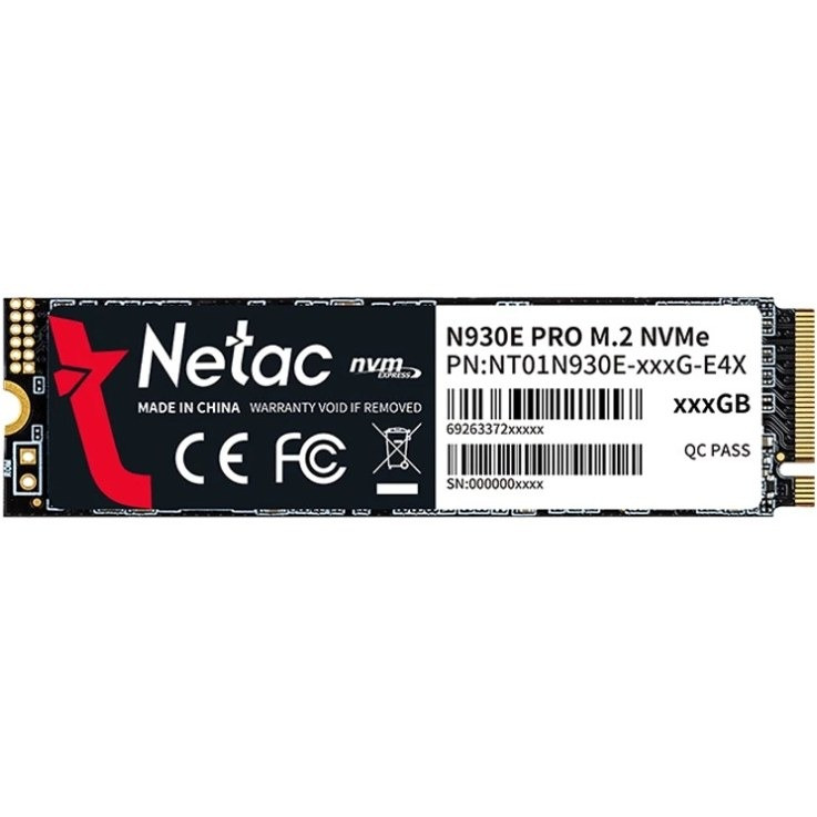 Netac N930E Pro M.2 2280 NVMe 256GB Internal SSD