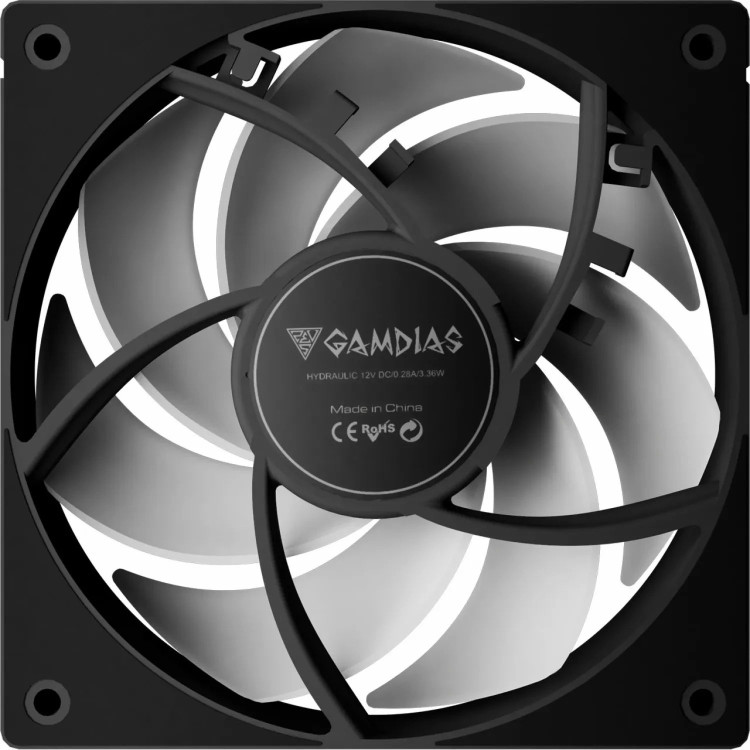 فن کیس گیم دیاس مدل NOTUS M1-1203 ARGB بسته ۳ عددی