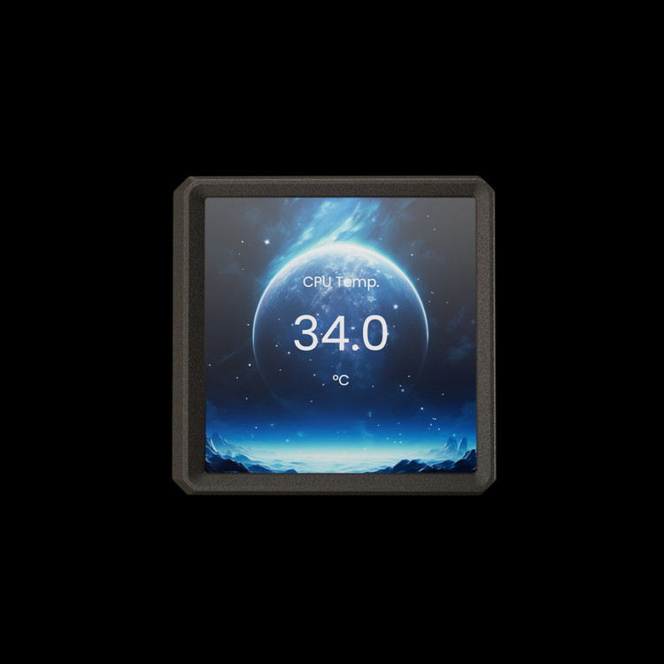 خنک کننده مایع گیم دیاس مدل AURA GL240 LCD