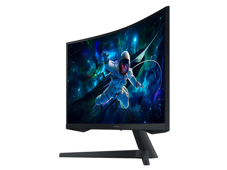 مانیتور گیمینگ خمیده سامسونگ Odyssey G5 سایز ۳۲ اینچ QHD ۱ms ۱۶۵Hz