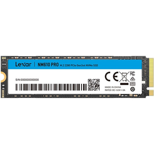 Lexar NM610 Pro M.2 2280 NVMe 500GB Internal SSD