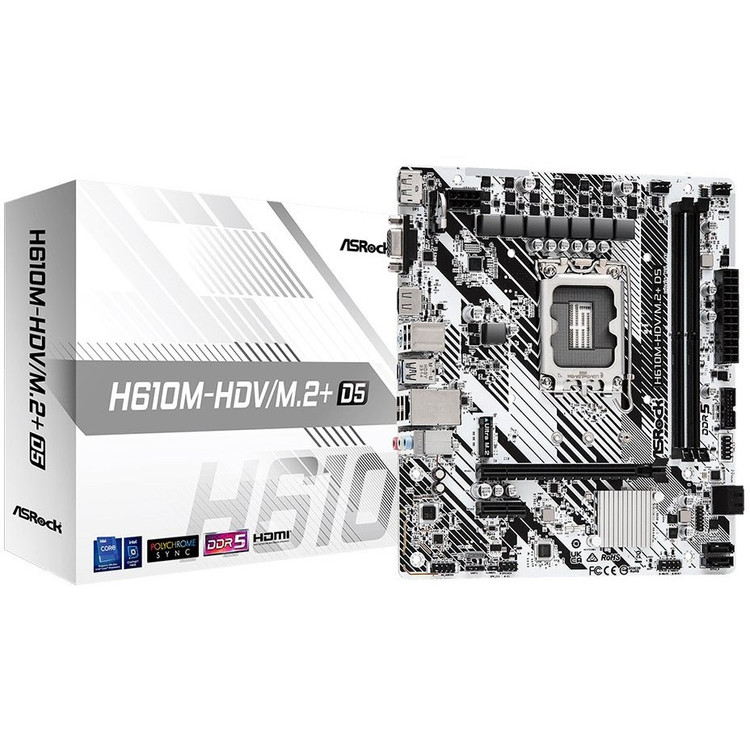 ASRock H610M-HDV DDR5
