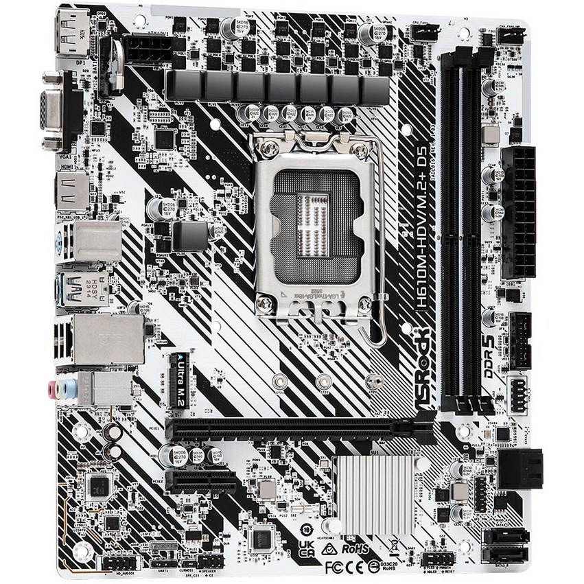 ASRock H610M-HDV DDR5