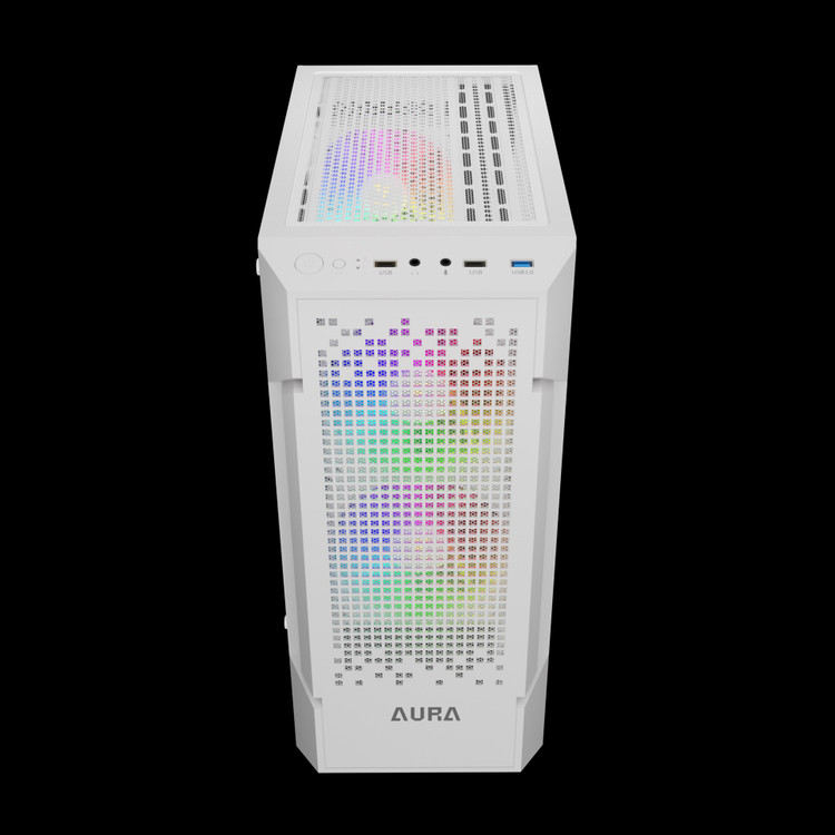 کیس کامپیوتر گیمدیاس مدل Aura GC7 RGB wh