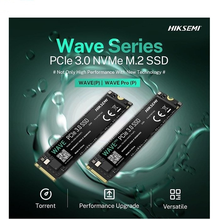 Hiksemi Wave P M.2 2280 NVMe 512GB Internal SSD
