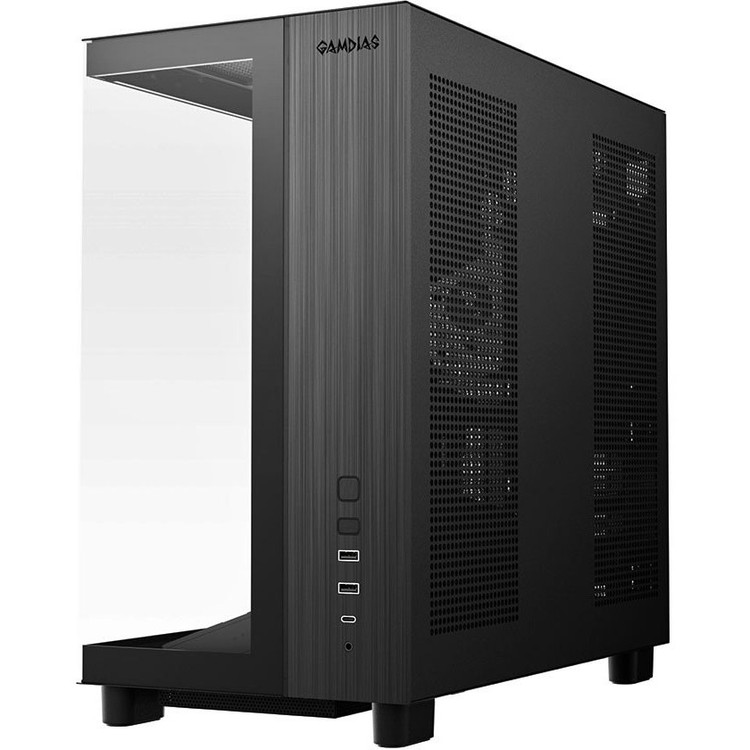Gamdias Atlas M4 ARGB Mid Tower Black Computer Case