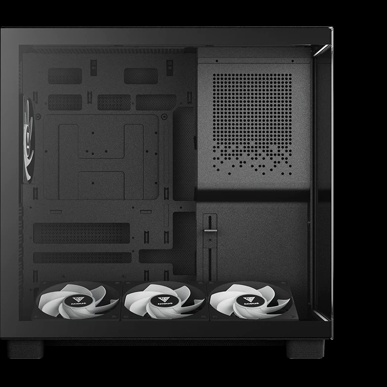 Gamdias Atlas M4 ARGB Mid Tower Black Computer Case