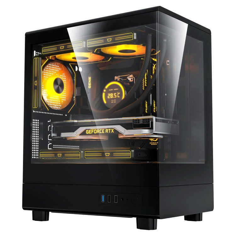 کیس کامپیوتر دارک فلش DB330M Mid Tower مشکی