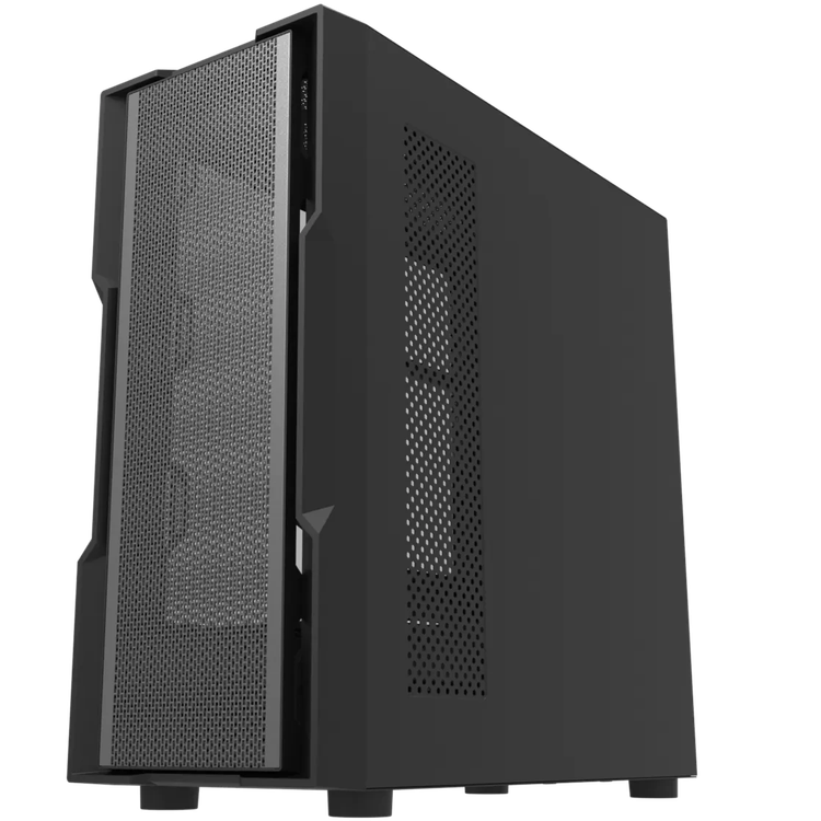 کیس کامپیوتر دارک فلش DK431 Mesh ARGB Mid Tower مشکی