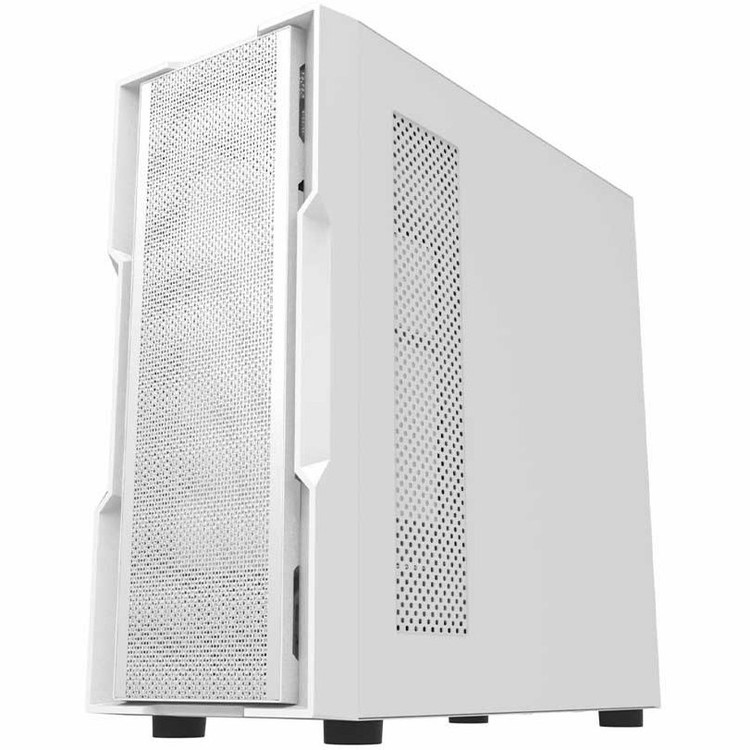 کیس کامپیوتر دارک فلش DK431 Mesh ARGB Mid Tower سفید