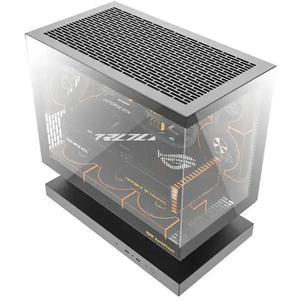کیس کامپیوتر دارک فلش FLOATRON F1 M-ATX
