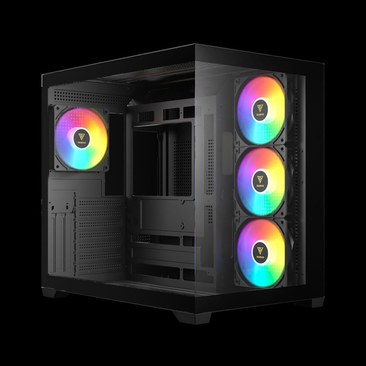 کیس کامپیوتر گیمدیاس مدل AURA GC107 ELITE ARGB MID-TOWER CASE
