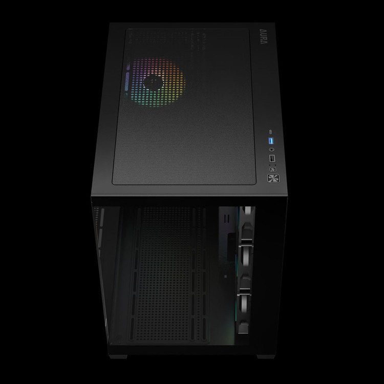 کیس کامپیوتر گیمدیاس مدل AURA GC107 ELITE ARGB MID-TOWER CASE