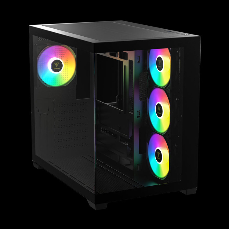 کیس کامپیوتر گیمدیاس مدل AURA GC107 ELITE ARGB MID-TOWER CASE