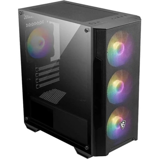 کیس گیمینگ ام اس آی مدل MAG Forge M100A با منبع تغذیه ۵۰۰ وات