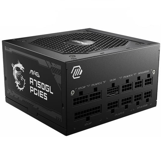 پاور 750 وات ام اس آی MAG A750GL PCIE5 Full Modular