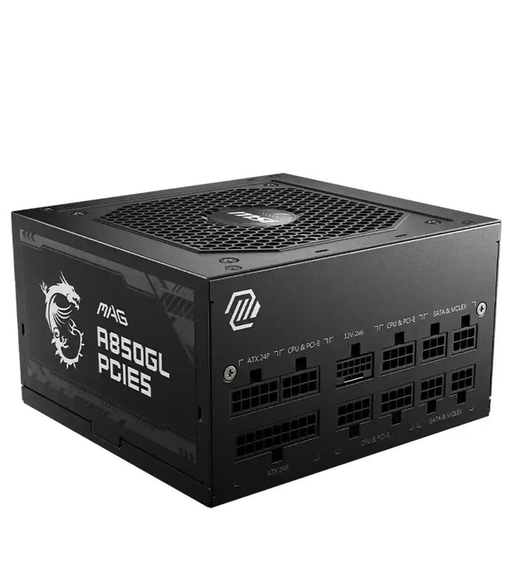 پاور 850 وات ام اس آی MAG A850GL PCIE5 Full Modular