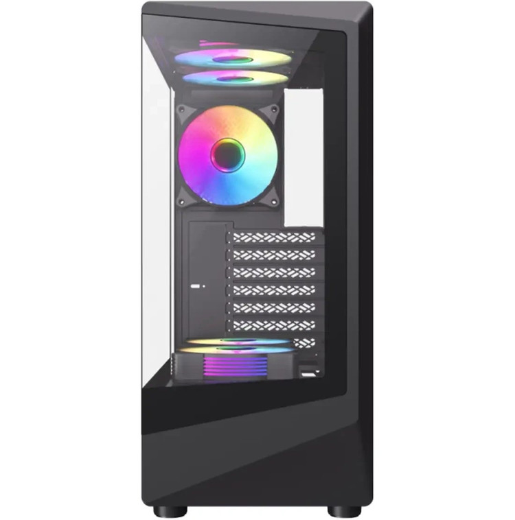 کیس کامپیوتر گیم مکس Vista COC ARGB Mid Tower مشکی