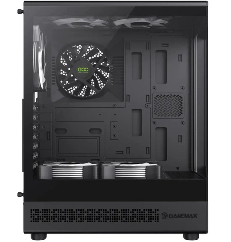 کیس کامپیوتر گیم مکس Vista COC ARGB Mid Tower مشکی