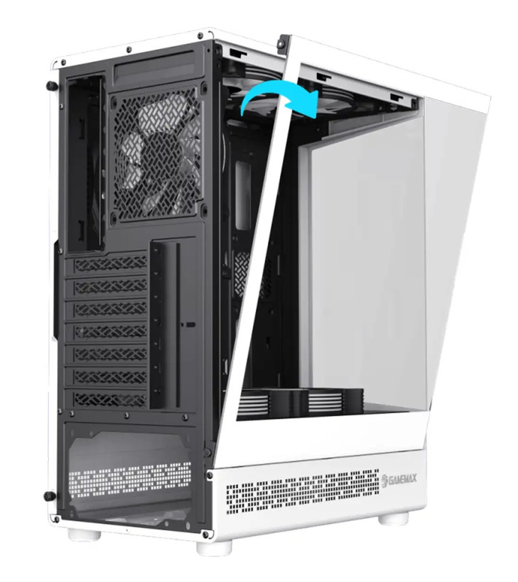 کیس گیمینگ گیم مکس Vista COC White
