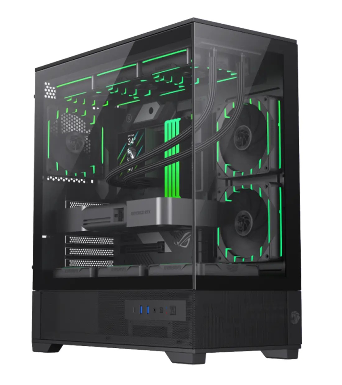 کیس گیمینگ گیم مکس VISTA 2 AB