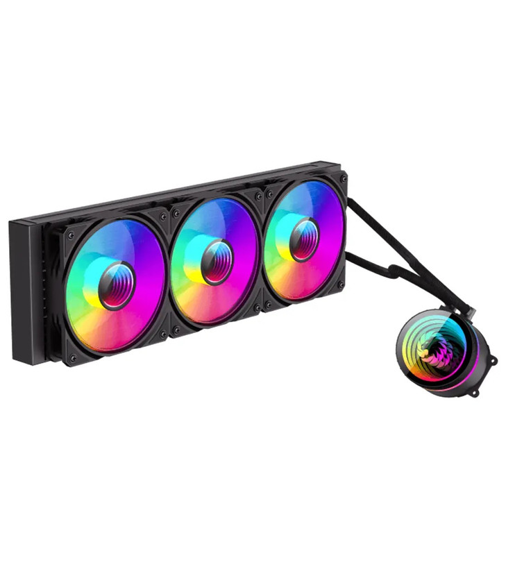 GAMEMAX IceBurg 360 Infinity Black ARGB CPU Liquid Cooler