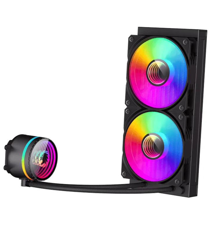 خنک کننده مایع پردازنده گیم مکس IceBurg 240 Infinity Black