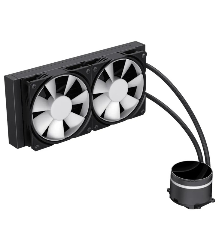 خنک کننده مایع پردازنده گیم مکس IceBurg 240 Infinity Black