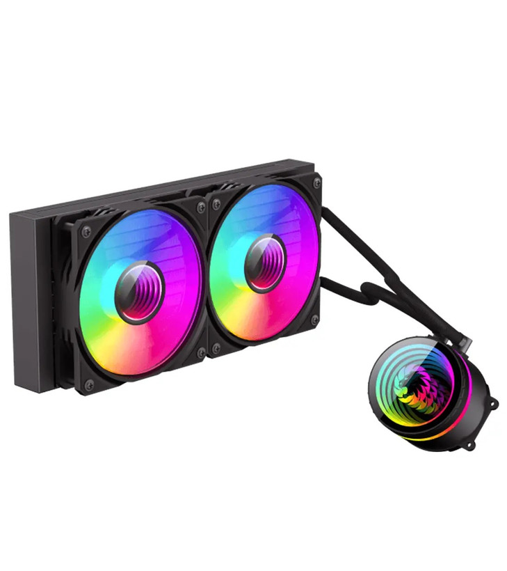 خنک کننده مایع پردازنده گیم مکس IceBurg 240 Infinity Black
