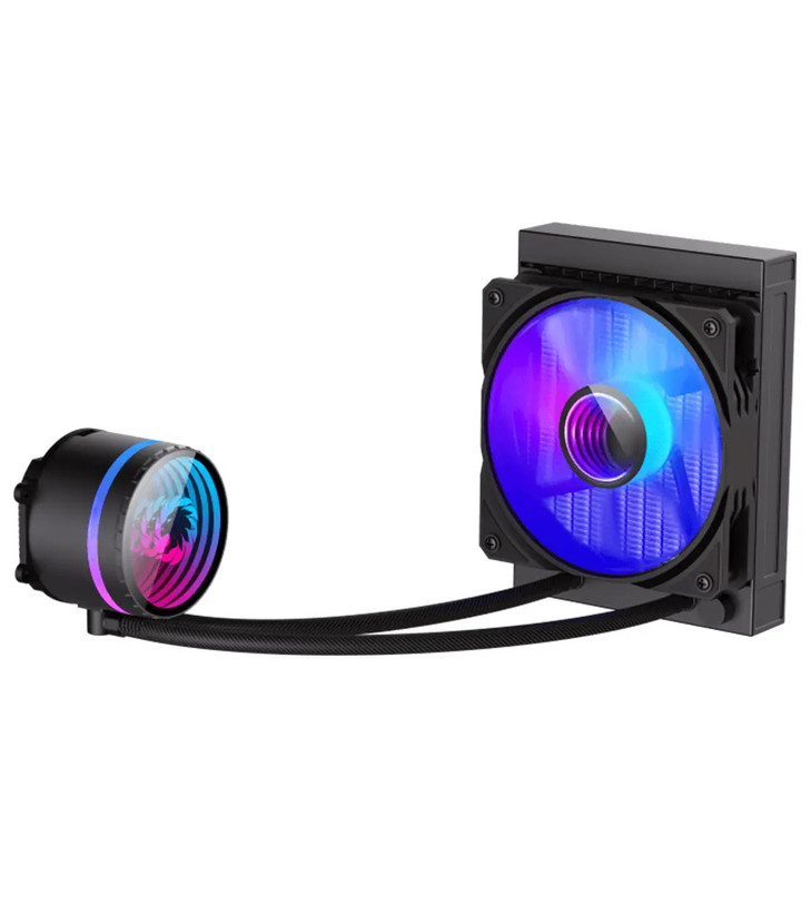 خنک کننده مایع پردازنده گیم مکس IceBurg 120 Infinity Black