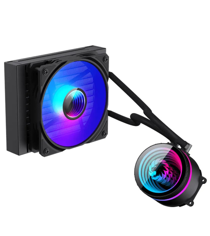 خنک کننده مایع پردازنده گیم مکس IceBurg 120 Infinity Black
