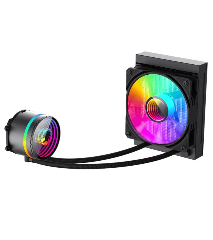 خنک کننده مایع پردازنده گیم مکس IceBurg 120 Infinity Black