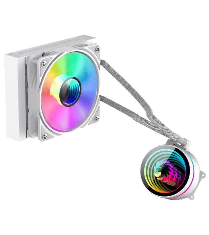 GAMEMAX Iceburg 120 Infinity White ARGB CPU Liquid Cooler