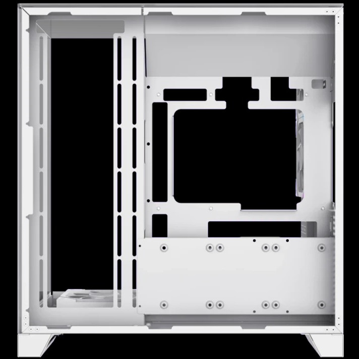 کیس کامپیوتر گیم مکس Infinity Pro ARGB Mid Tower سفید