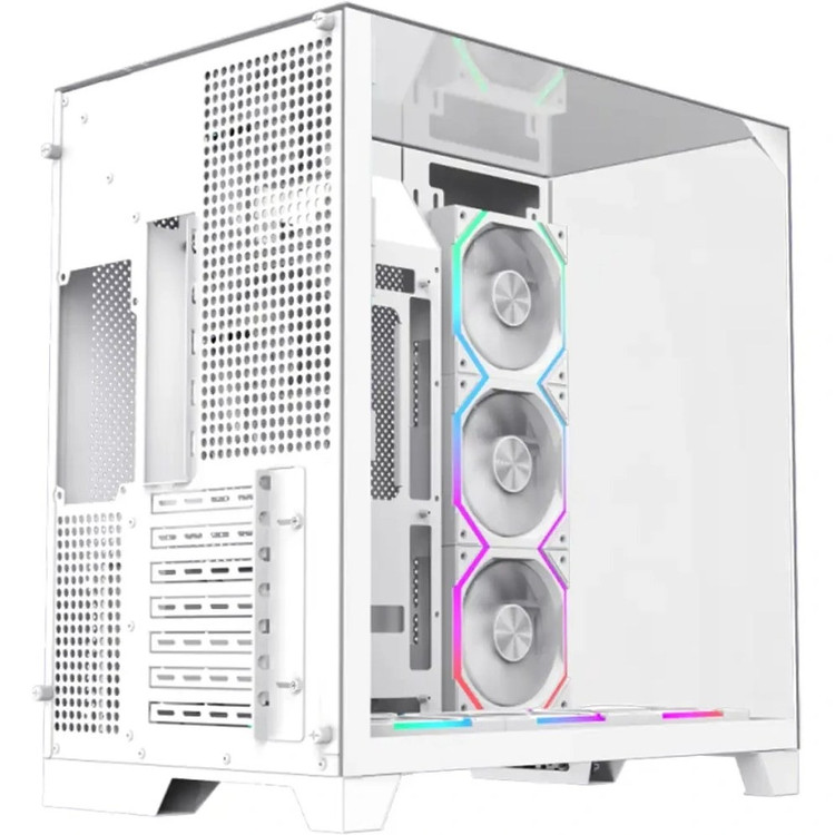 کیس کامپیوتر گیم مکس Infinity Pro ARGB Mid Tower سفید