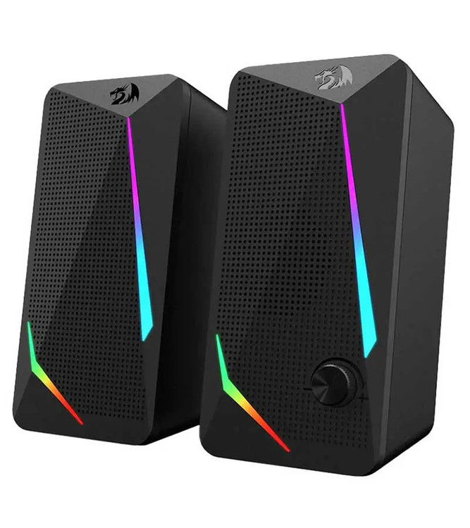 Redragon GS510 Waltz LED Backlight 2.0 Channel Stereo Gaming Speaker