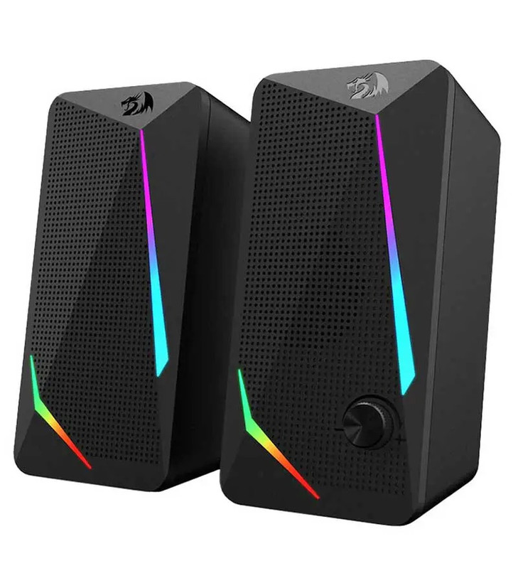 Redragon GS510 Waltz LED Backlight 2.0 Channel Stereo Gaming Speaker