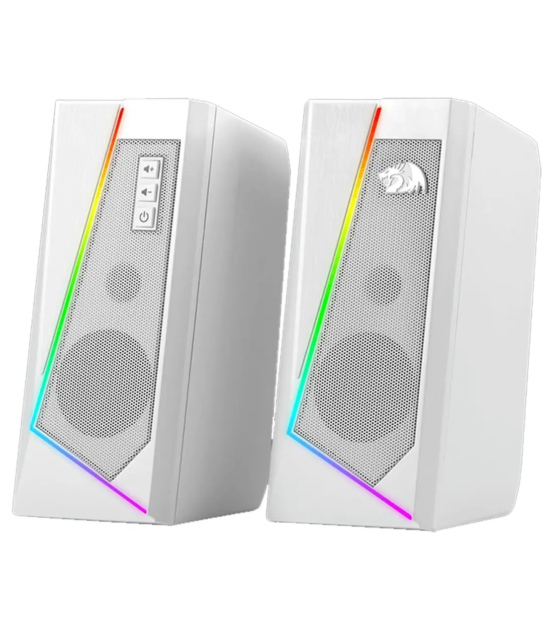 Redragon Anvil GS520 White RGB PC Gaming Speakers