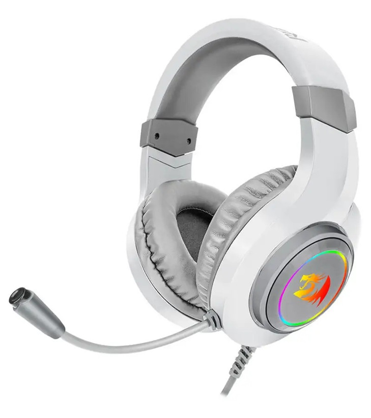 REDRAGON H260 HYLAS White RGB Gaming Headset