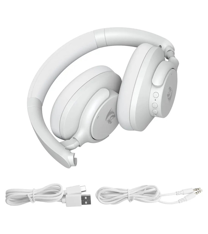هدست بی سیم گیمینگ ردراگون H610 White