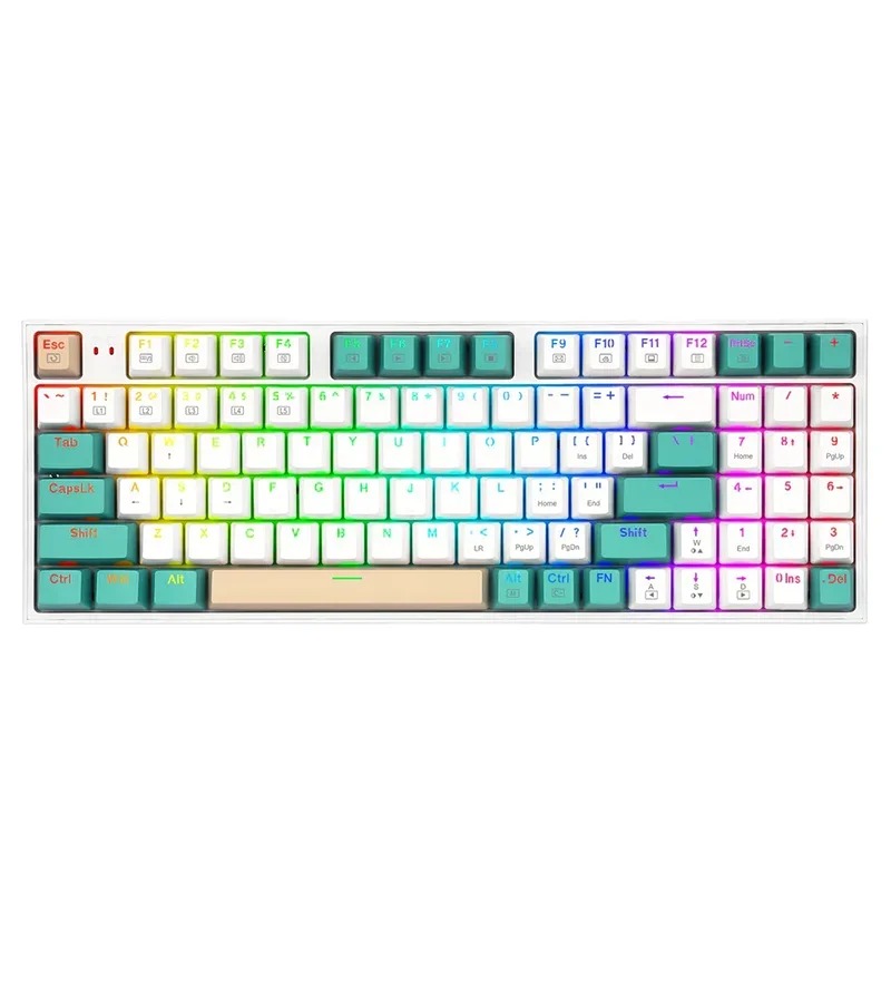 REDRAGON K643 WGC-RGB-PRO Red Switches Wireless Gaming Keyboard