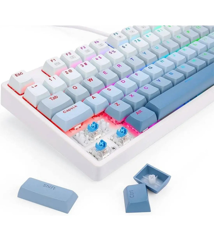 کیبورد مکانیکال گیمینگ ردراگون CASS K645 W-GB RGB