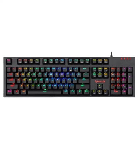 Redragon K592 PRO RGB Black Wired Gaming Keyboard