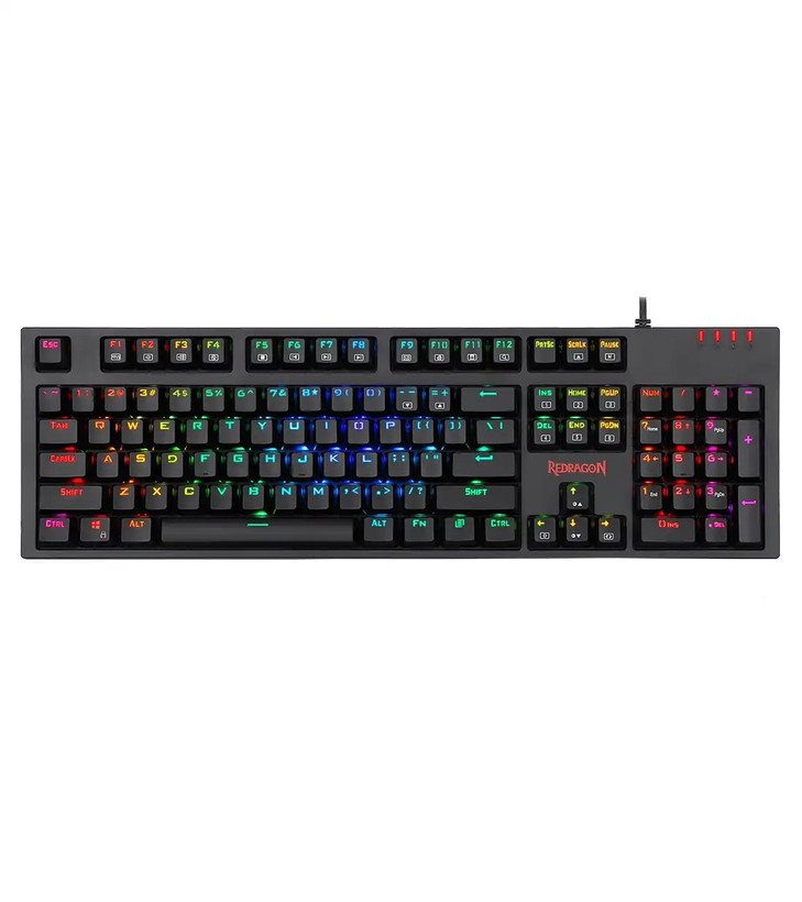 Redragon K592 PRO RGB Black Wired Gaming Keyboard