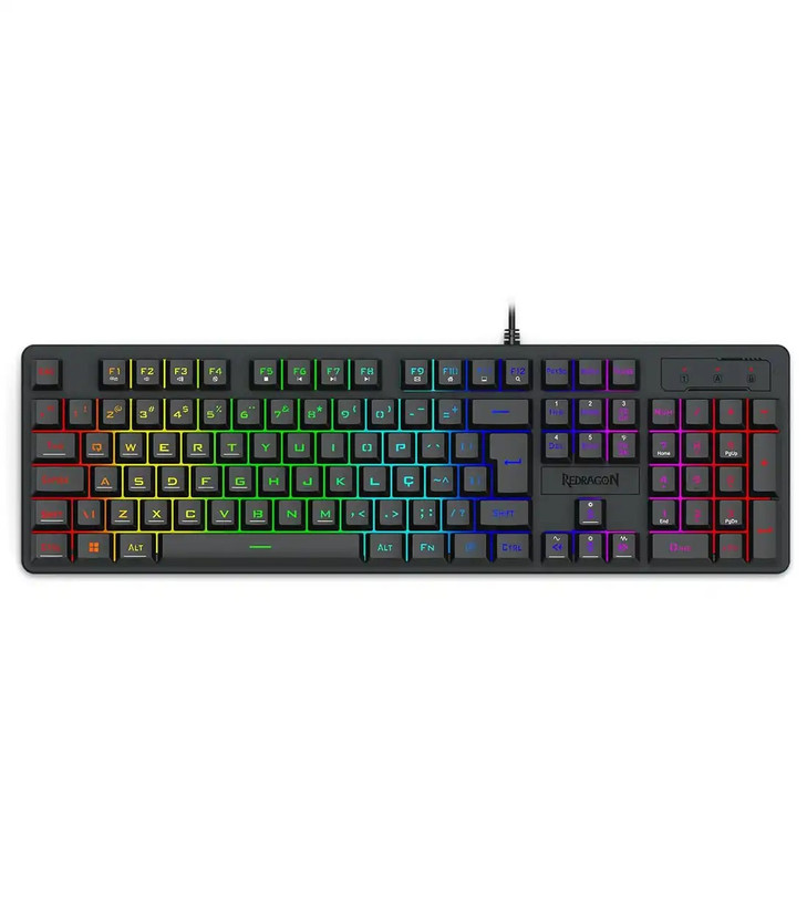 کیبورد گیمینگ ردراگون K521 Rainbow