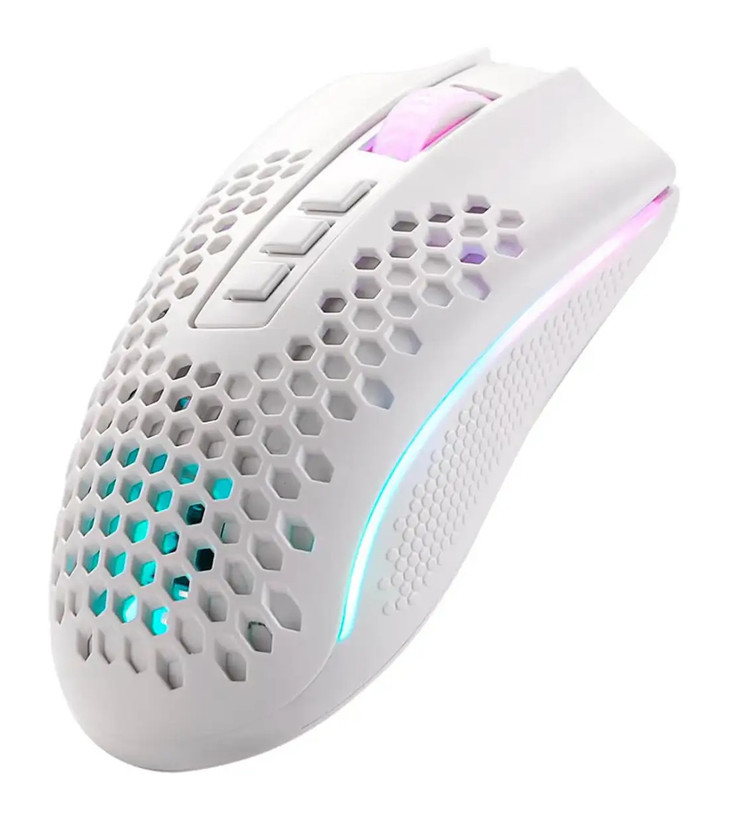 موس بی سیم گیمینگ ردراگون Storm Pro M808-KS White
