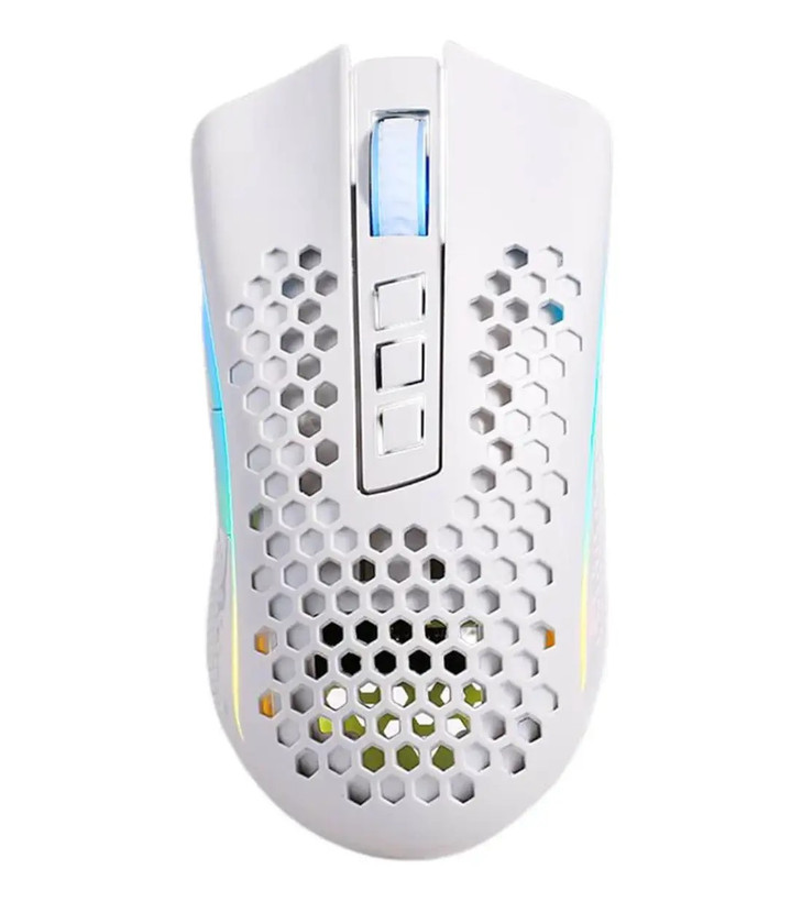 REDRAGON Storm Pro M808-KS White Wireless/Wired Gaming Mouse